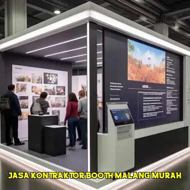 jasa kontraktor booth malang murah